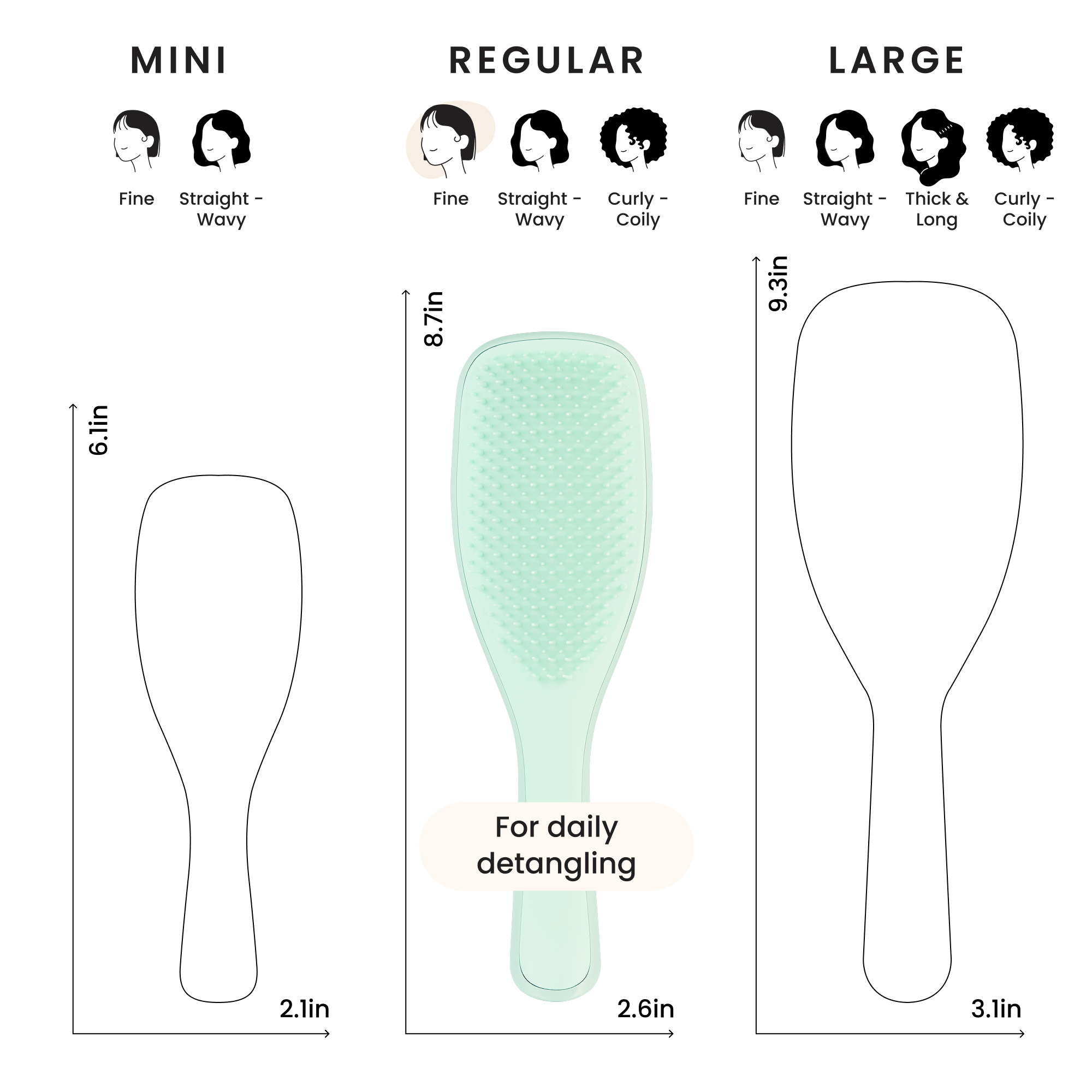 The Ultimate Detangler Fine & Fragile