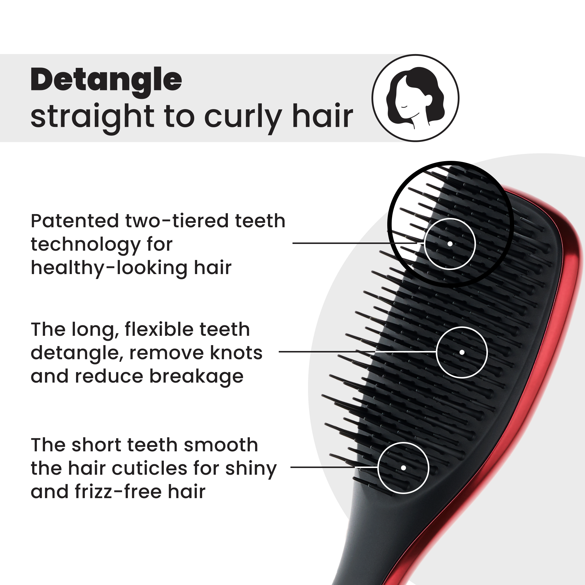 The Devil Wears Prada and Tangle Teezer The Ultimate Detangler™