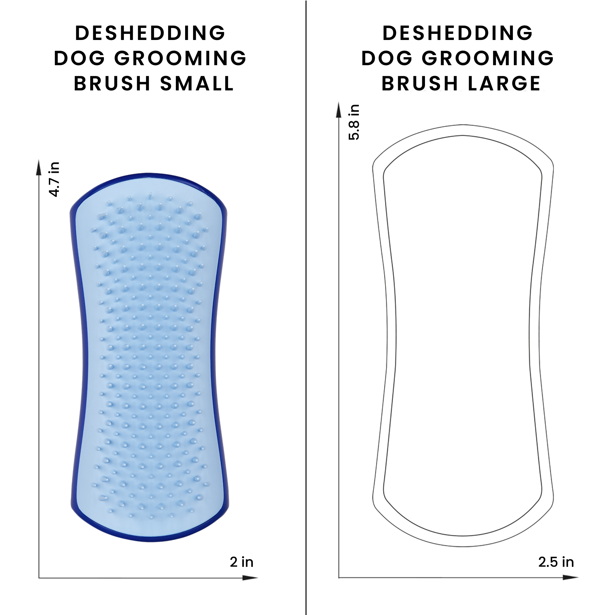 De-shedding Dog Grooming Brush