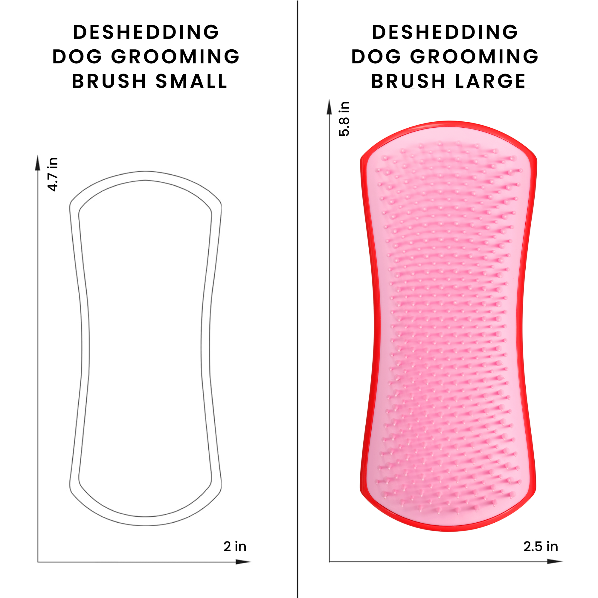 De-shedding Dog Grooming Brush
